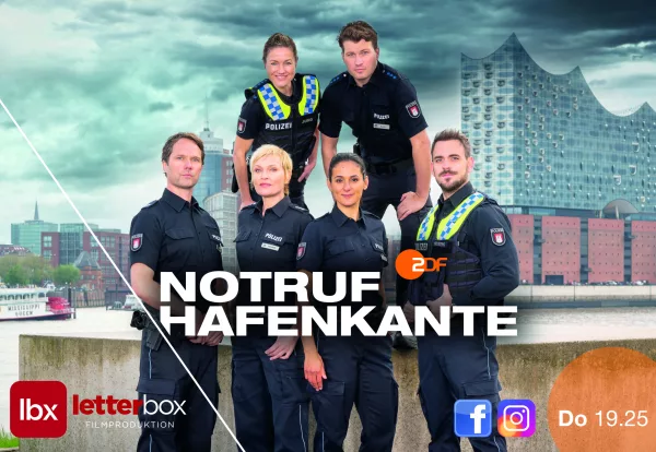 Staffelstart mit neuen Folgen der ZDF-Serie NOTRUF HAFENKANTE