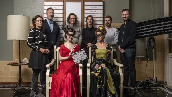 Besuch der Film- und Medienstiftung NRW am Set der High-End Serie DAVOS