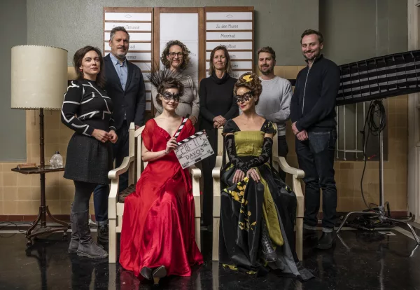 Besuch der Film- und Medienstiftung NRW am Set der High-End Serie DAVOS