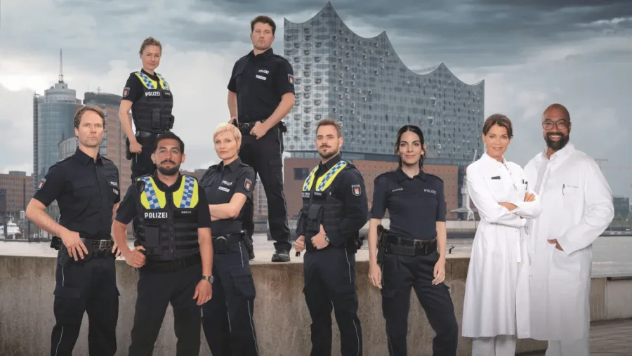 Start der 20. Jubiläumsstaffel NOTRUF HAFENKANTE im ZDF